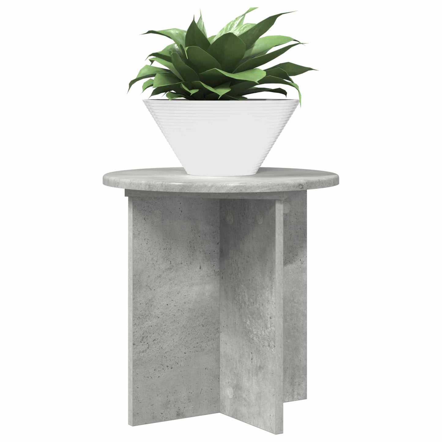 Augalų stovas 2 pcs Betono pilka 40 x 40 x 40 cm