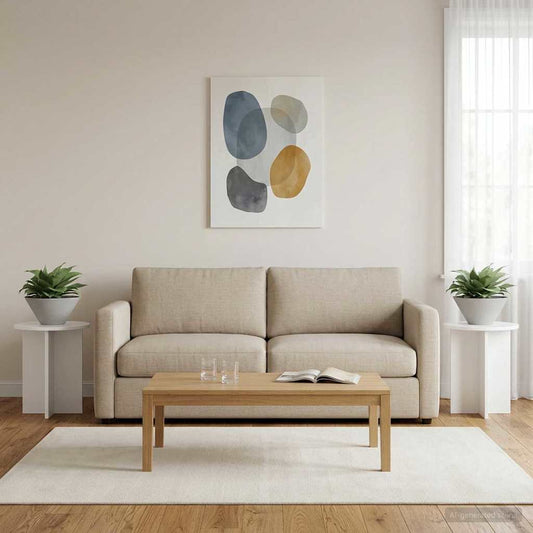 Augalų stovas 2 pcs Itin blizgi balta 40 x 40 x 40 cm