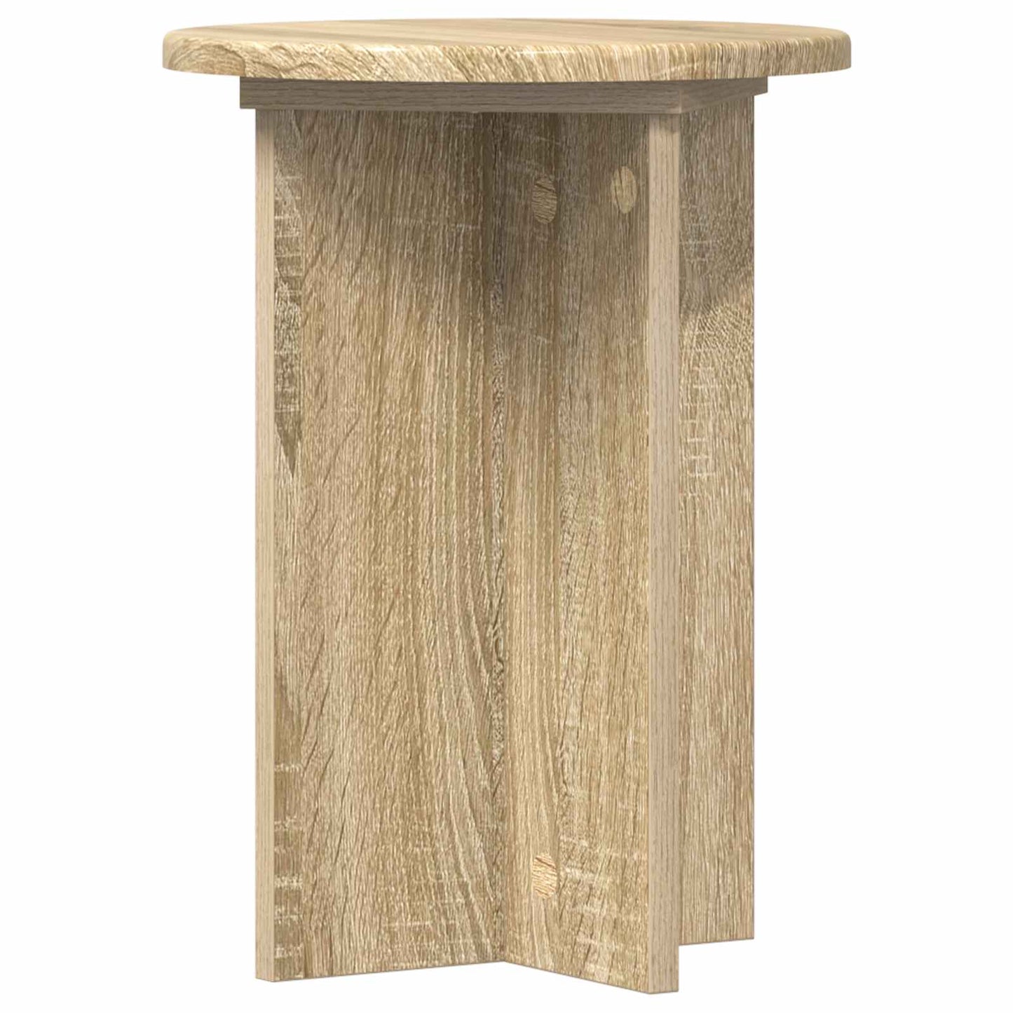 Augalų stovas 2 pcs Sonoma ąžuolas Ø29,5 x 40 cm