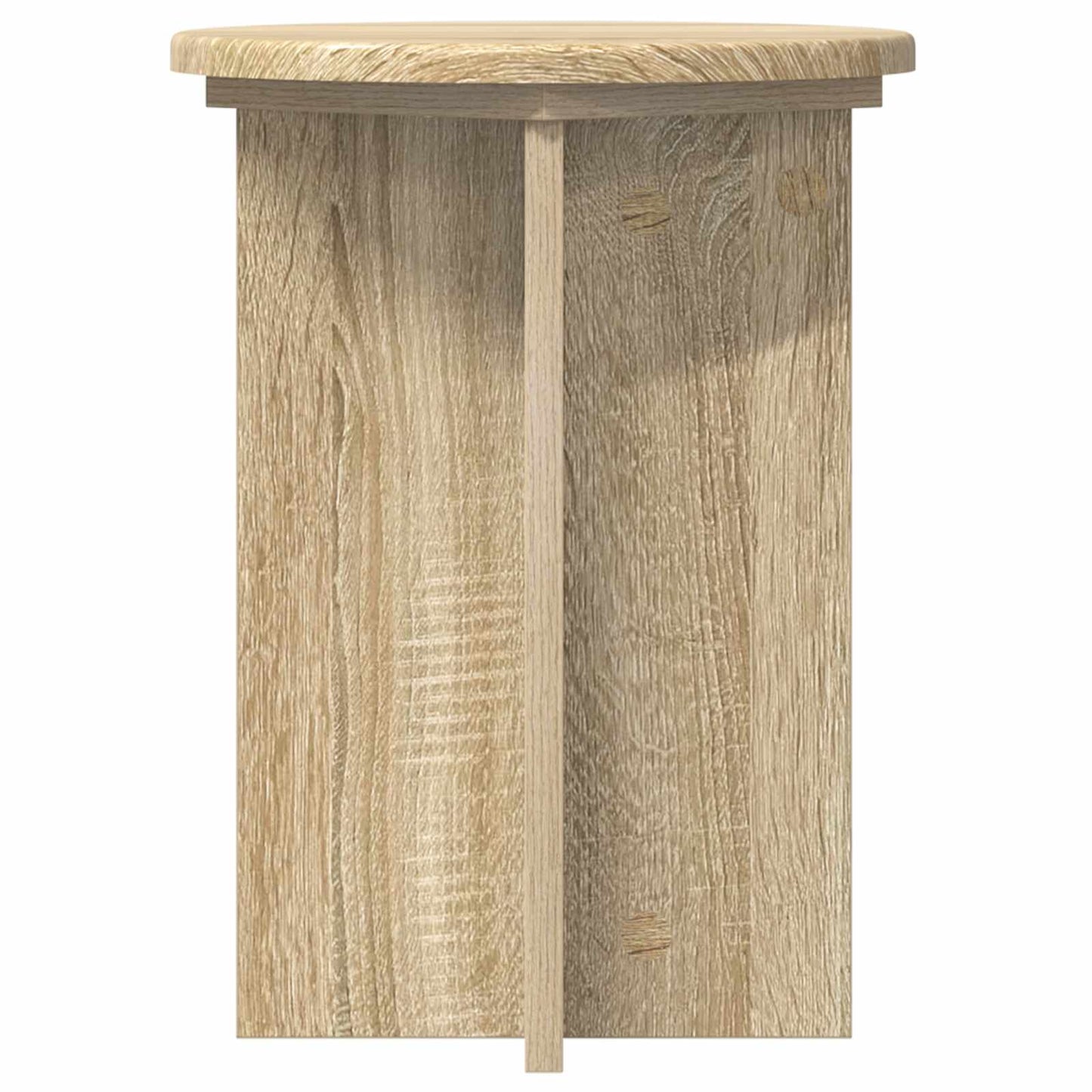 Augalų stovas 2 pcs Sonoma ąžuolas Ø29,5 x 40 cm