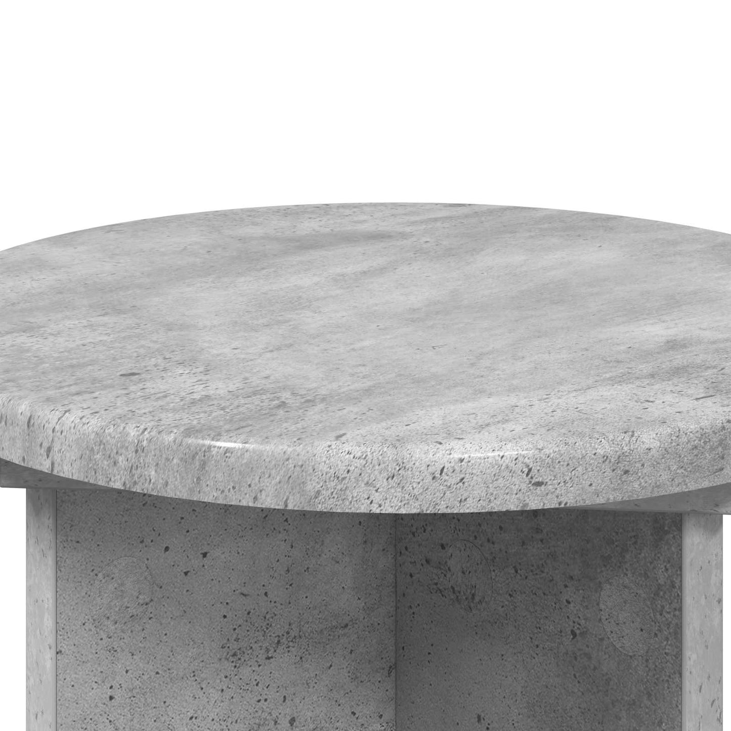 Augalų stovas 2 pcs Betono pilka Ø29,5 x 40 cm Apdirbta mediena