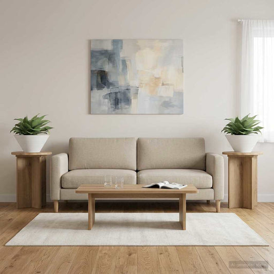 Augalų stovas 2 pcs Artisano ąžuolo Ø29,5 x 40 cm