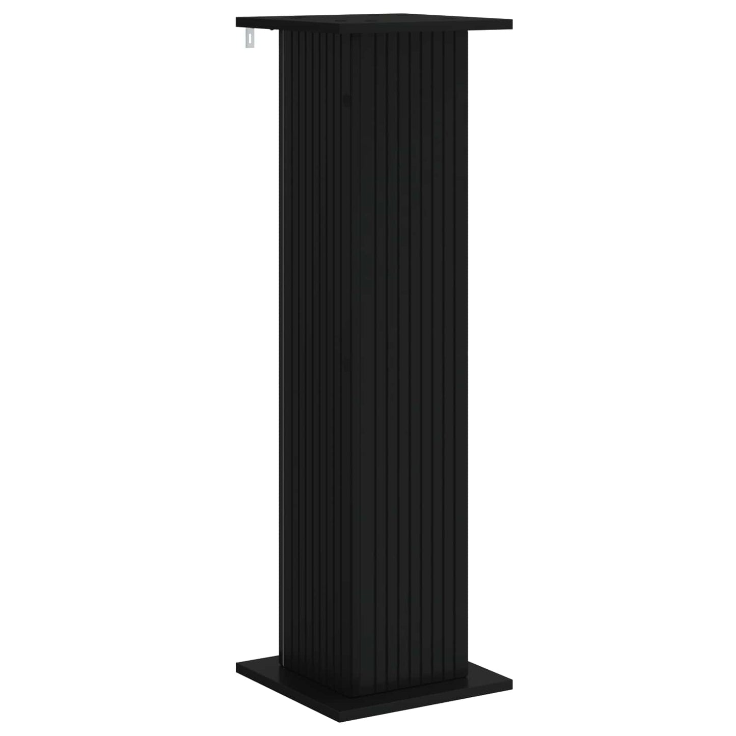 Augalų stovas 2 pcs Juoda 30,5 x 30 x 100,5 cm Apdirbta mediena