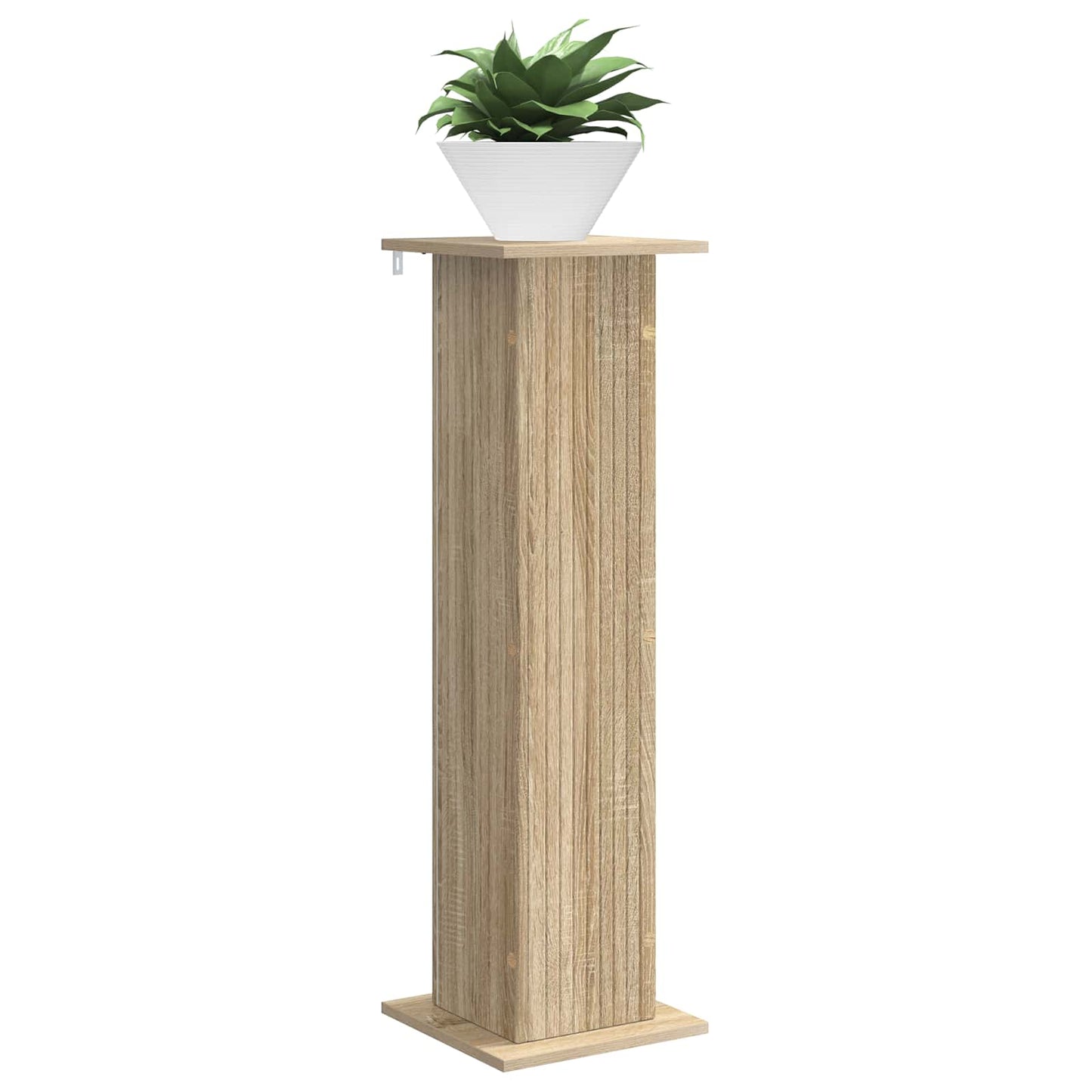 Augalų stovas 2 pcs Sonoma ąžuolas 30,5 x 30 x 100,5 cm