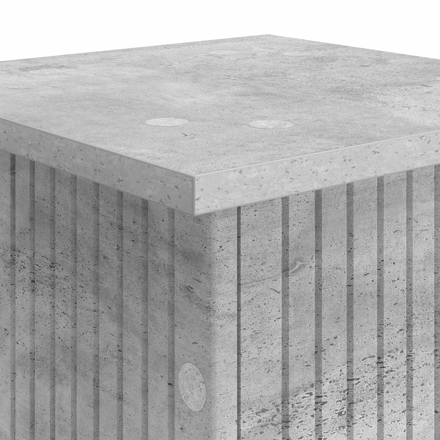Augalų stovas 2 pcs Betono pilka 30,5 x 30 x 100,5 cm