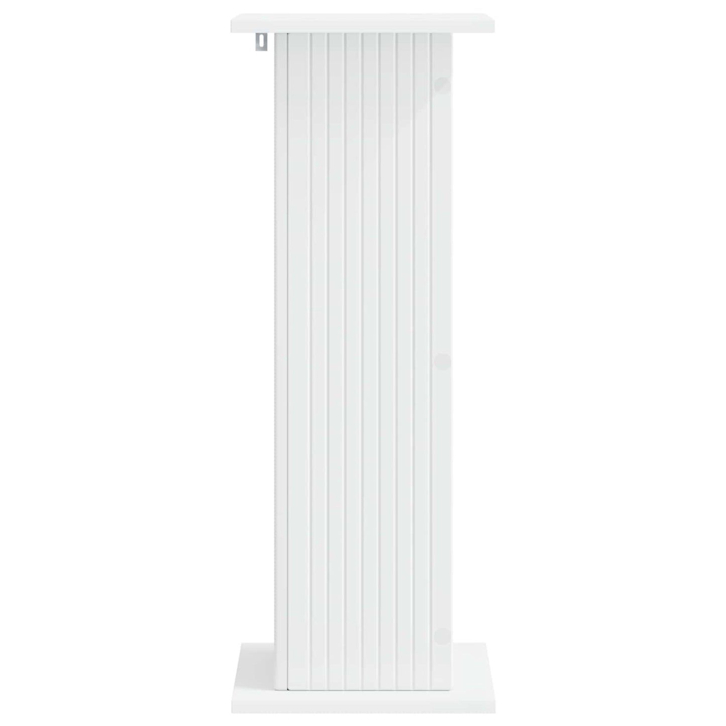 Augalų stovas 2 pcs Balta 30,5 x 30 x 80,5 cm Apdirbta mediena