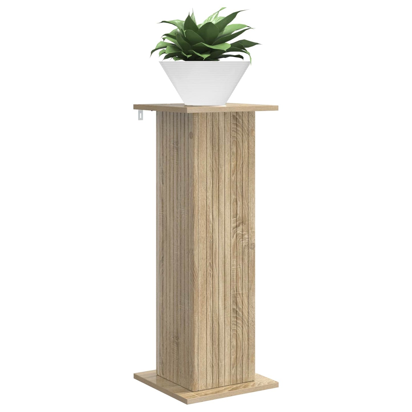 Augalų stovas 2 pcs Sonoma ąžuolas 30,5 x 30 x 80,5 cm