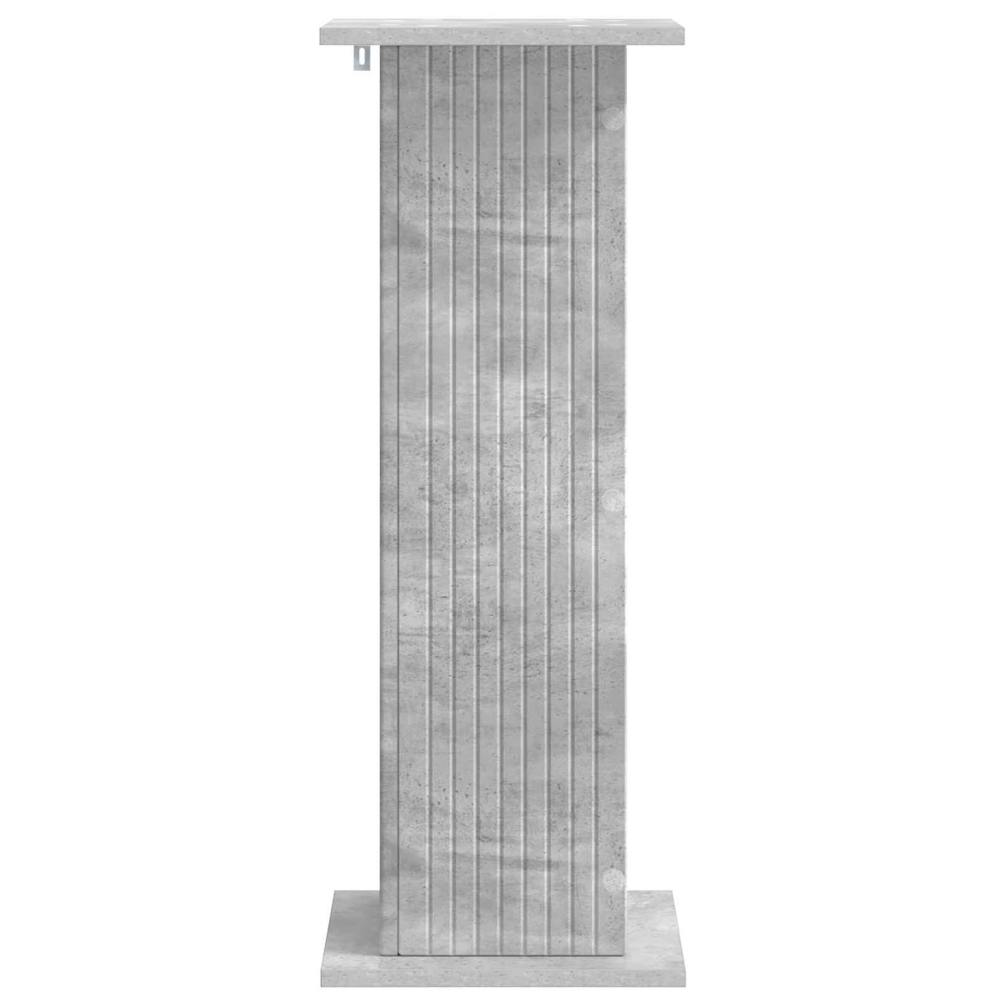 Augalų stovas 2 pcs Betono pilka 30,5 x 30 x 80,5 cm