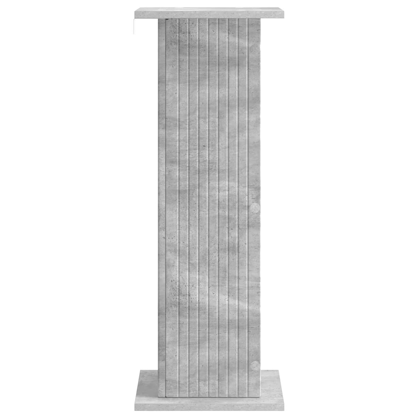 Augalų stovas 2 pcs Betono pilka 30,5 x 30 x 80,5 cm