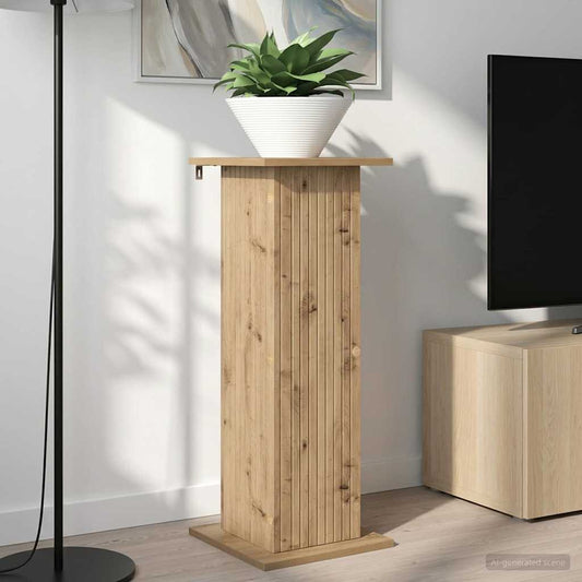 Augalų stovas 2 pcs Artisano ąžuolo 30,5 x 30 x 80,5 cm