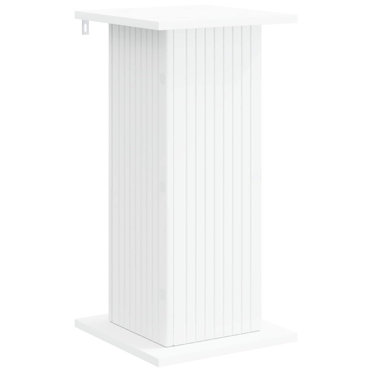 Augalų stovas 2 pcs Balta 30,5 x 30 x 60,5 cm Apdirbta mediena