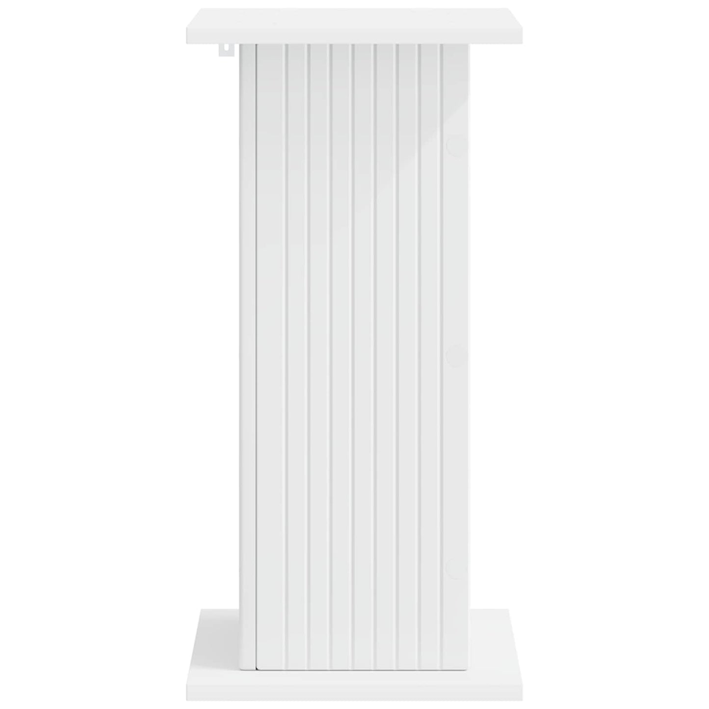 Augalų stovas 2 pcs Balta 30,5 x 30 x 60,5 cm Apdirbta mediena