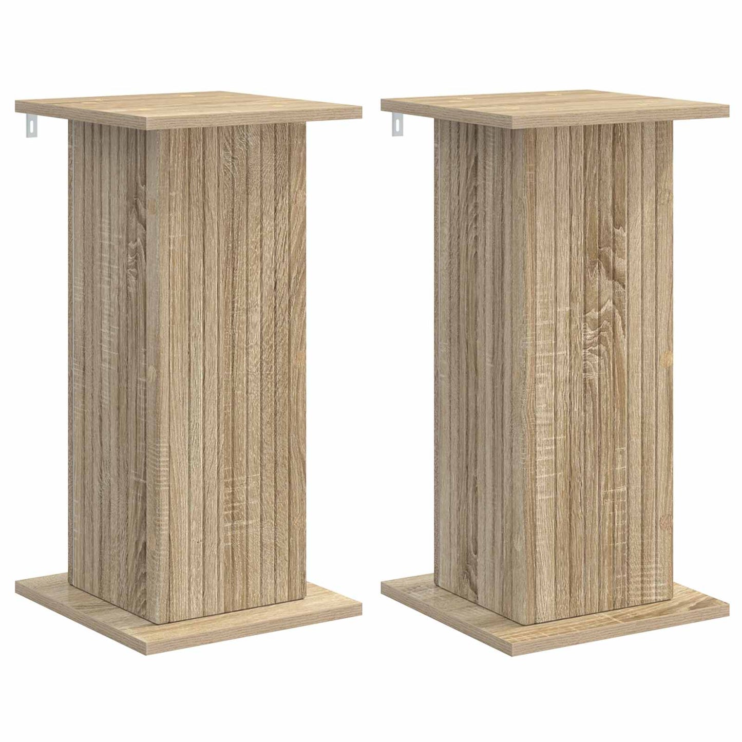 Augalų stovas 2 pcs Sonoma ąžuolas 30,5 x 30 x 60,5 cm