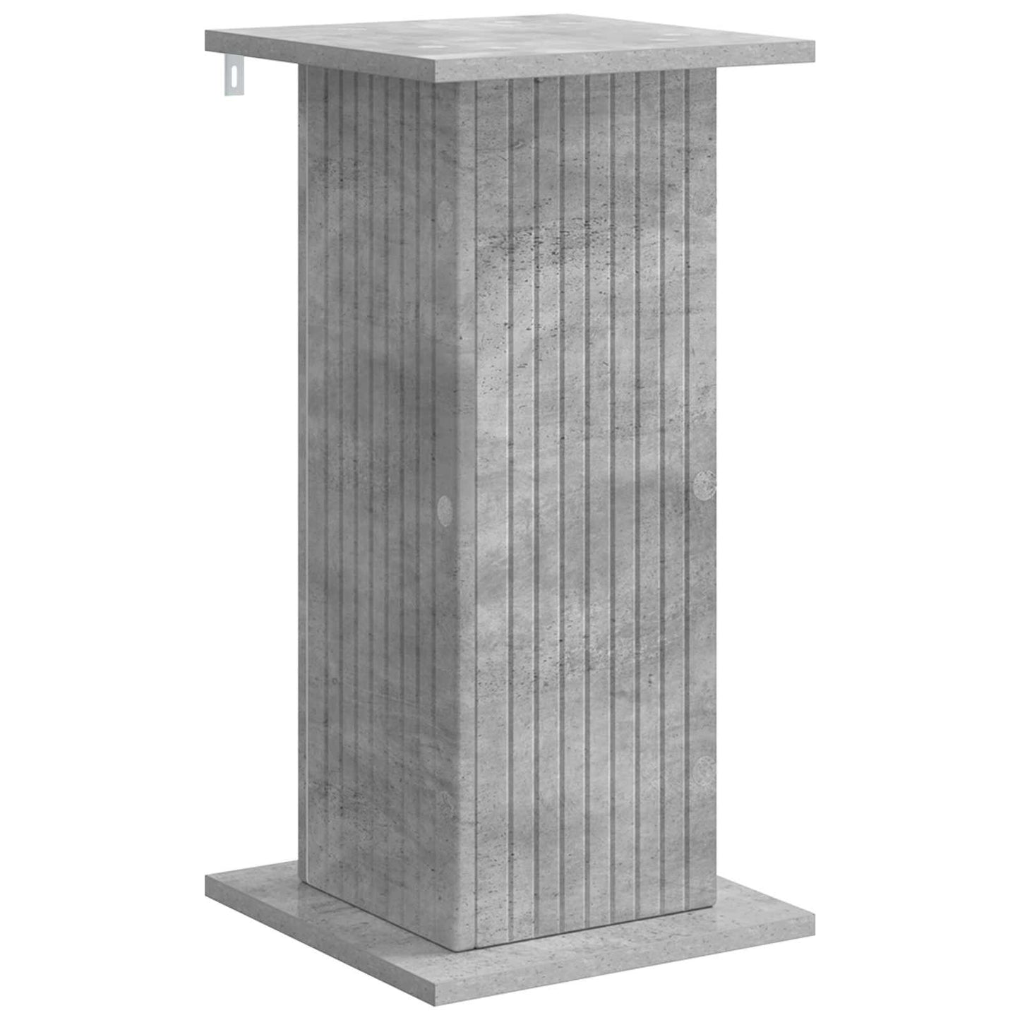 Augalų stovas Betono pilka 30,5 x 30 x 60,5 cm Apdirbta mediena