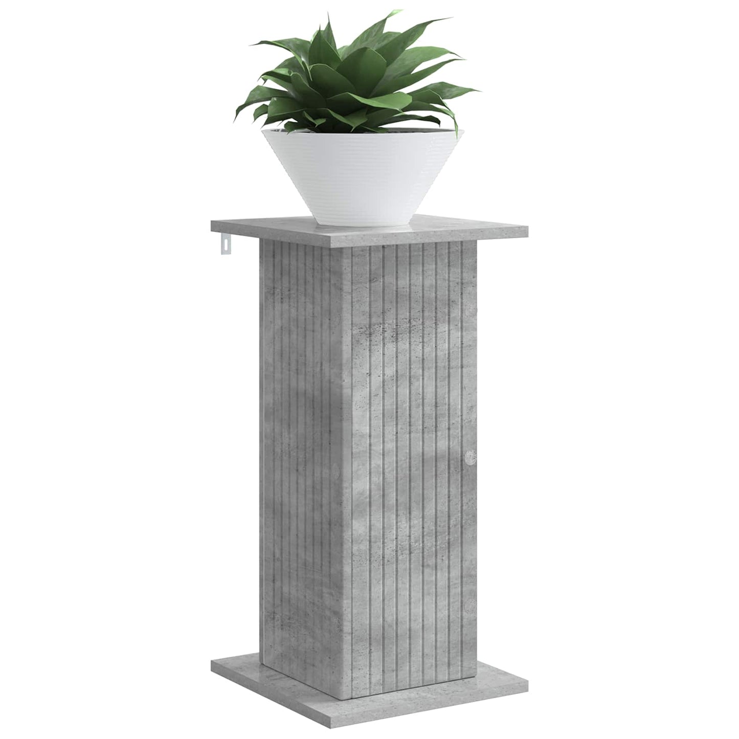 Augalų stovas Betono pilka 30,5 x 30 x 60,5 cm Apdirbta mediena