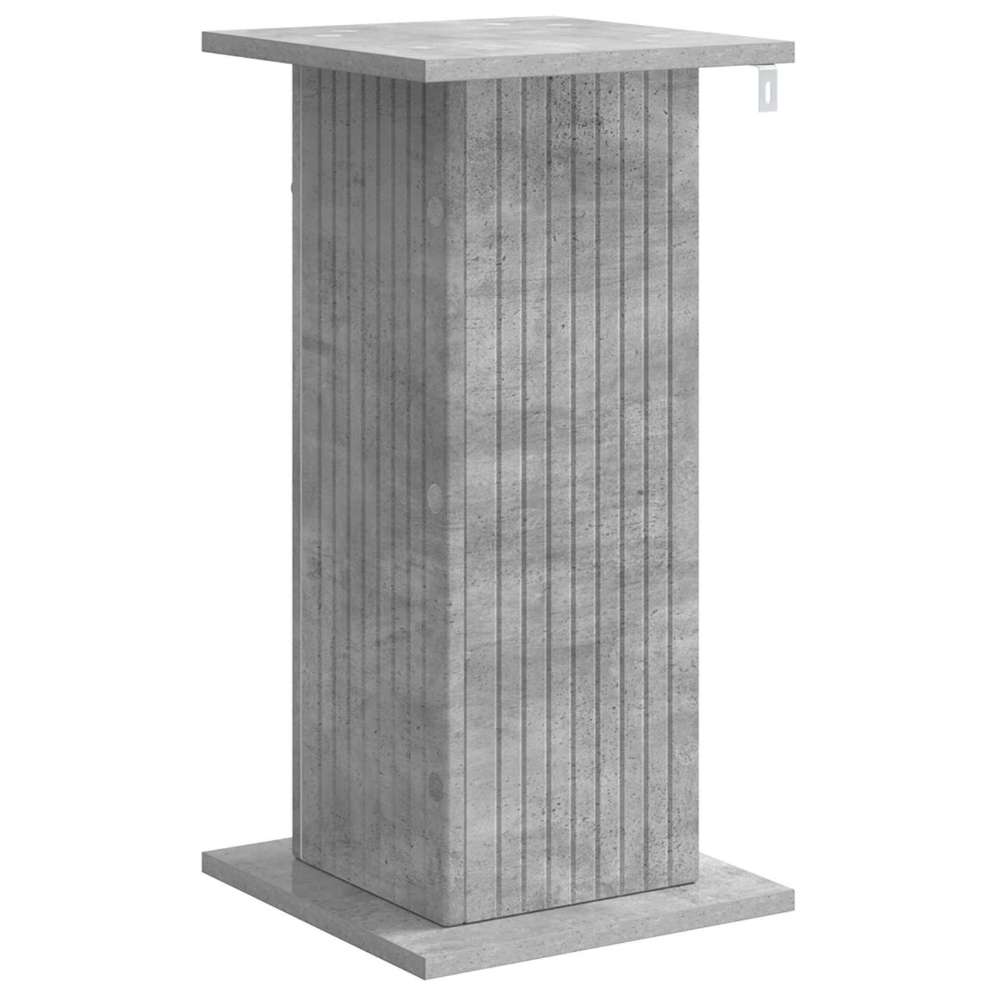Augalų stovas 2 pcs Betono pilka 30,5 x 30 x 60,5 cm