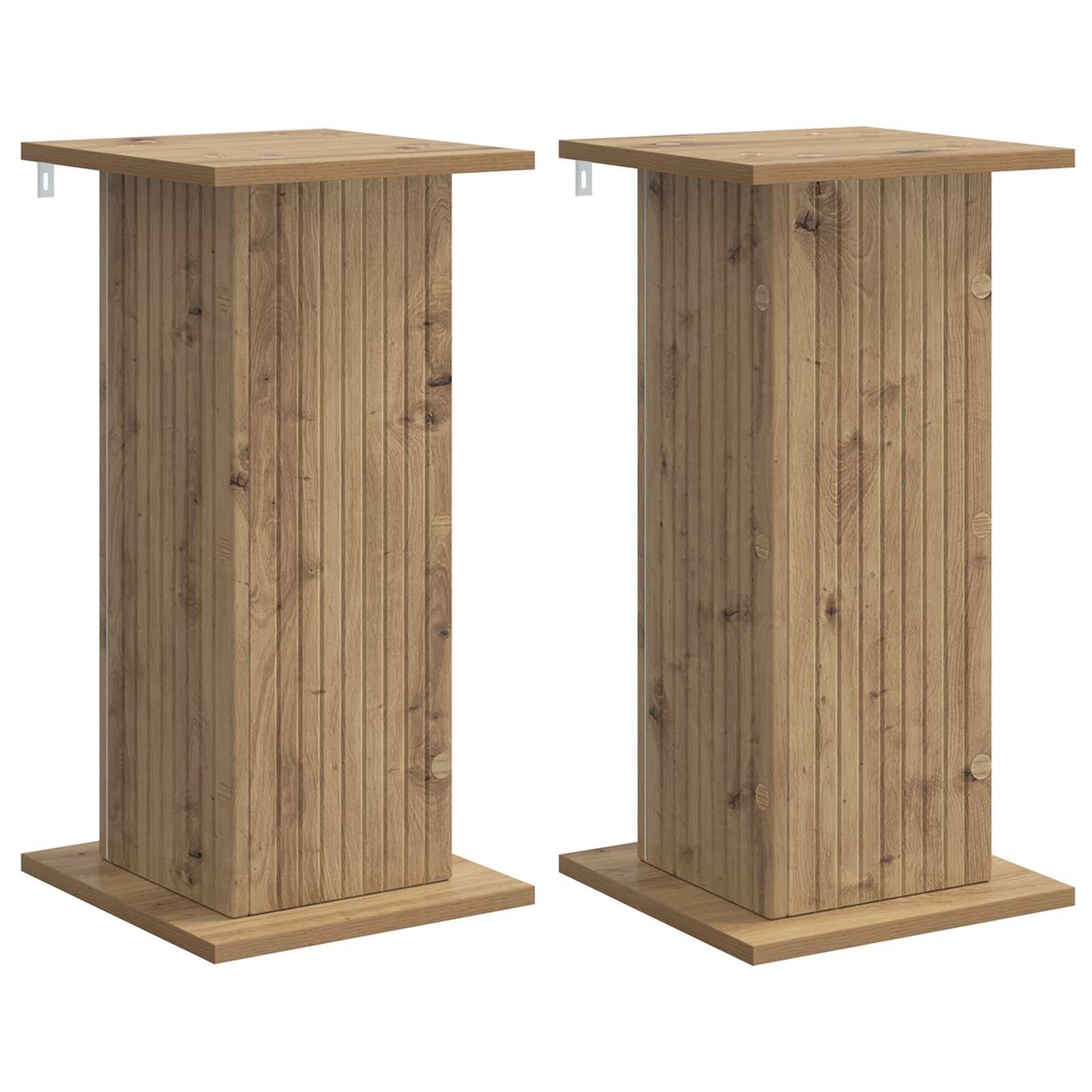 Augalų stovas 2 pcs Artisano ąžuolo 30,5 x 30 x 60,5 cm