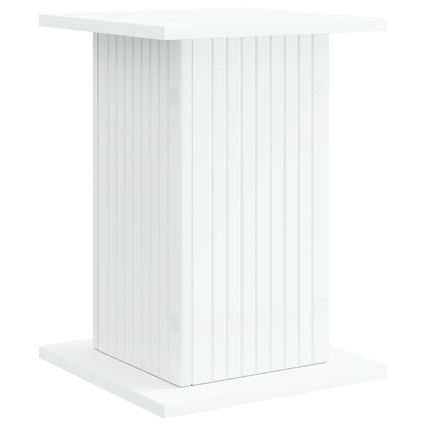 Augalų stovas 2 pcs Balta 30,5 x 30 x 43 cm Apdirbta mediena