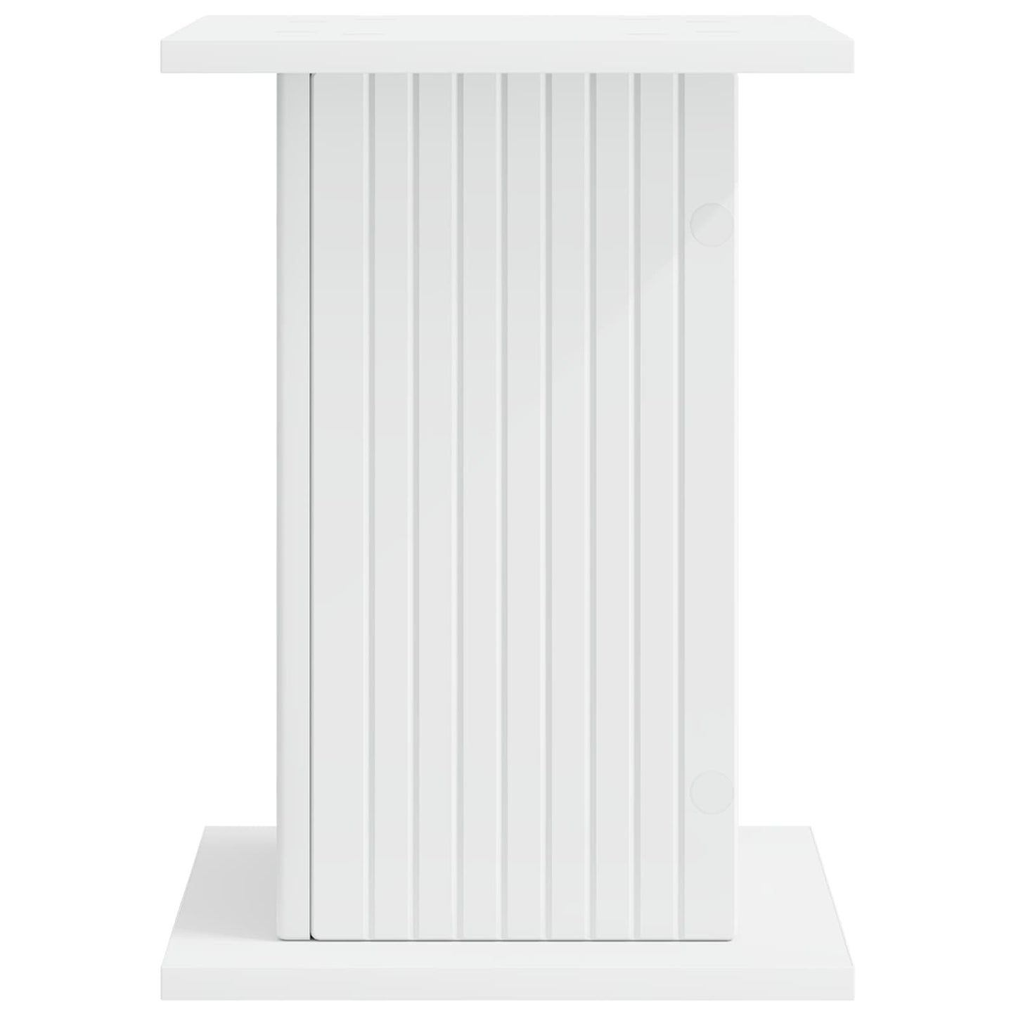 Augalų stovas 2 pcs Balta 30,5 x 30 x 43 cm Apdirbta mediena
