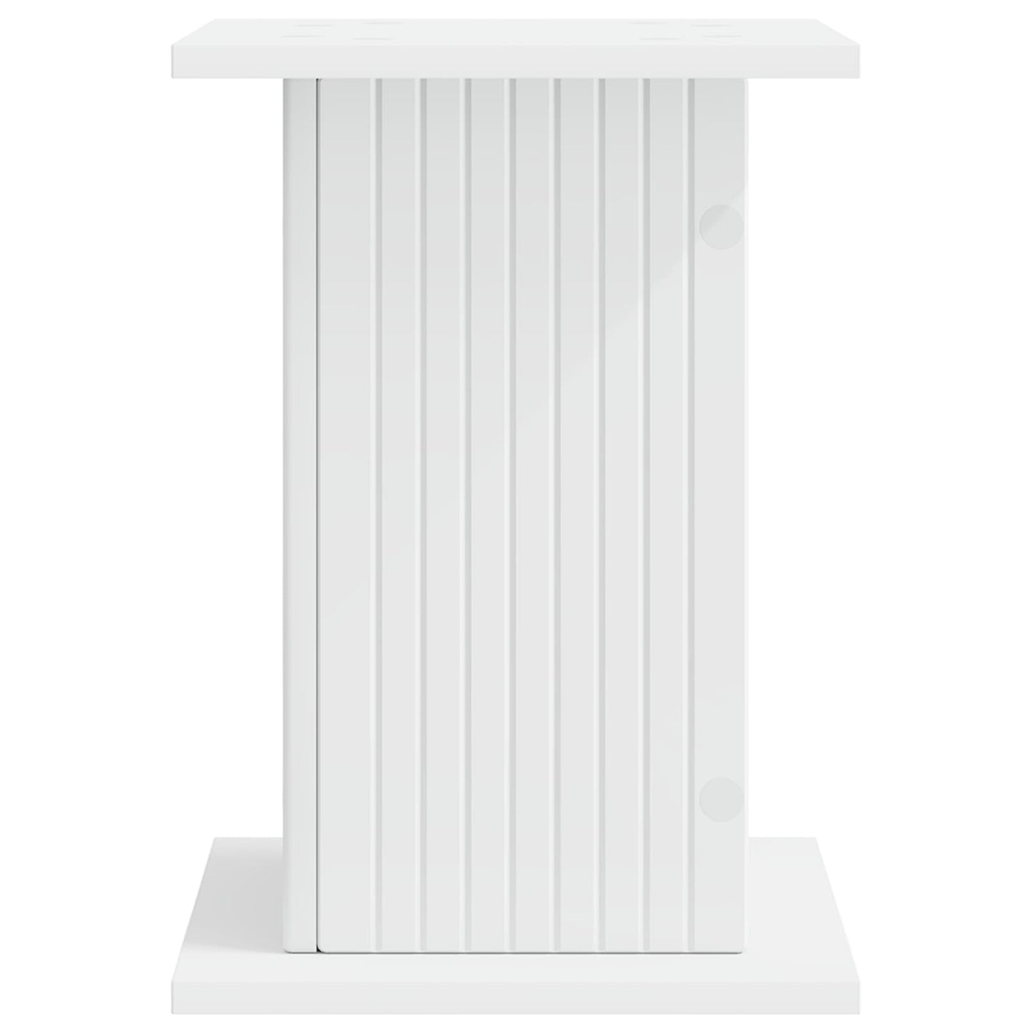 Augalų stovas 2 pcs Balta 30,5 x 30 x 43 cm Apdirbta mediena