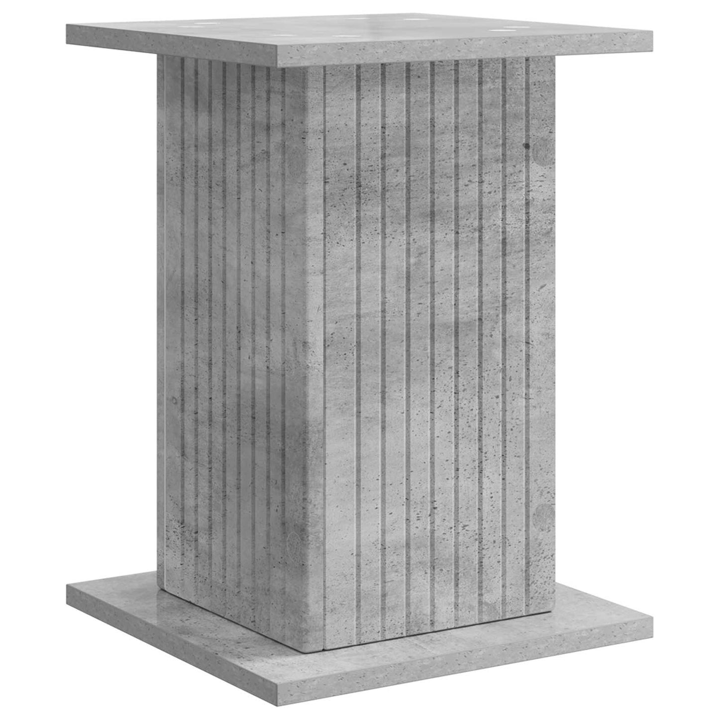 Augalų stovas Betono pilka 30,5 x 30 x 43 cm Apdirbta mediena