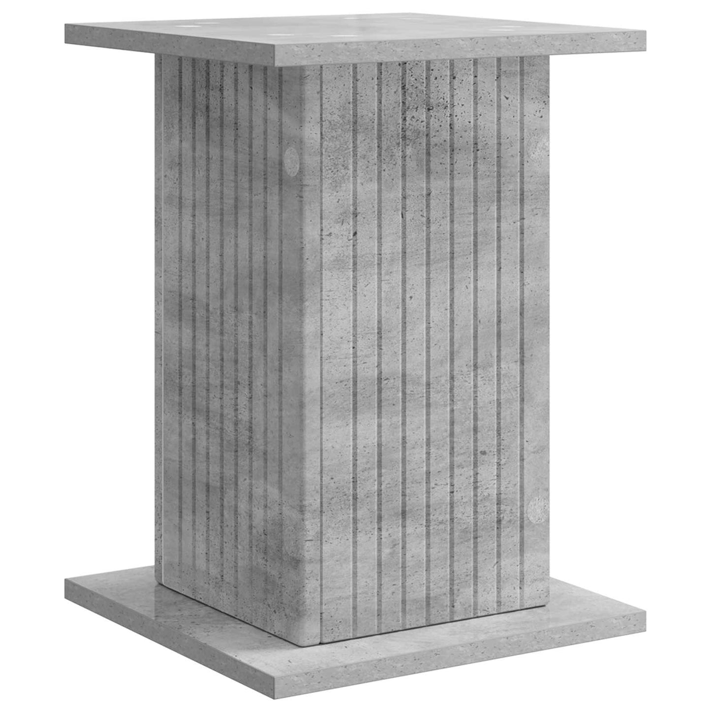 Augalų stovas 2 pcs Betono pilka 30,5 x 30 x 43 cm