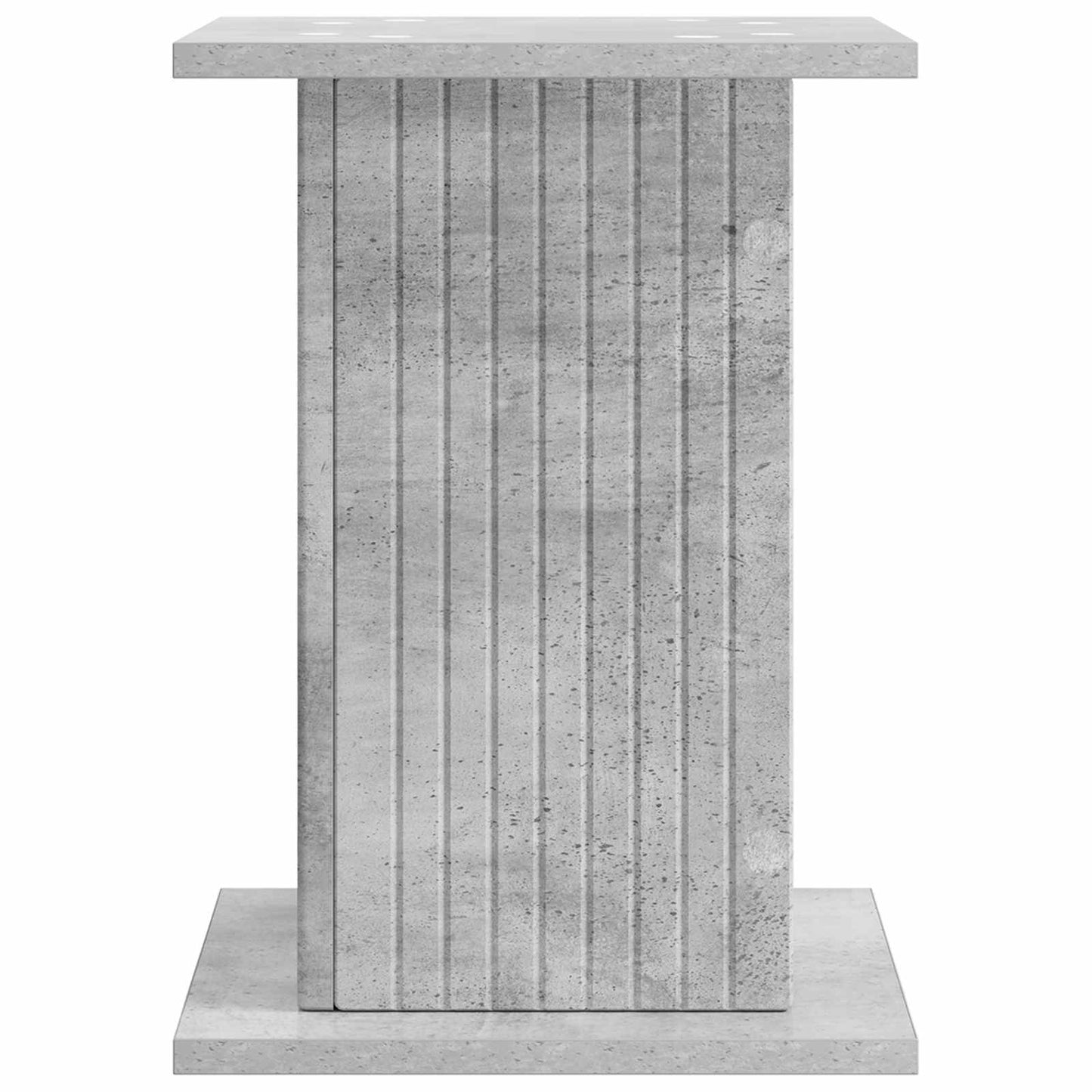 Augalų stovas 2 pcs Betono pilka 30,5 x 30 x 43 cm
