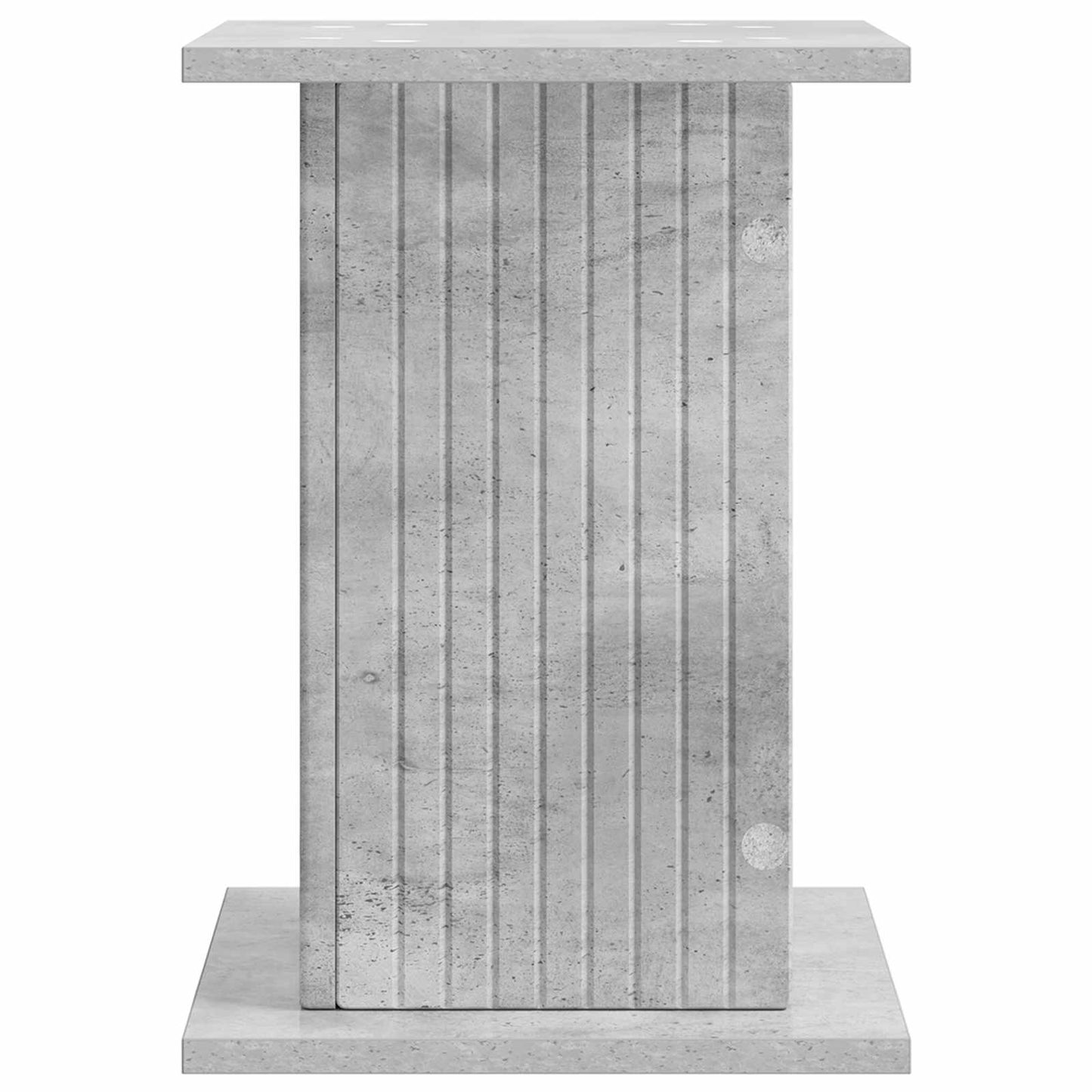 Augalų stovas 2 pcs Betono pilka 30,5 x 30 x 43 cm