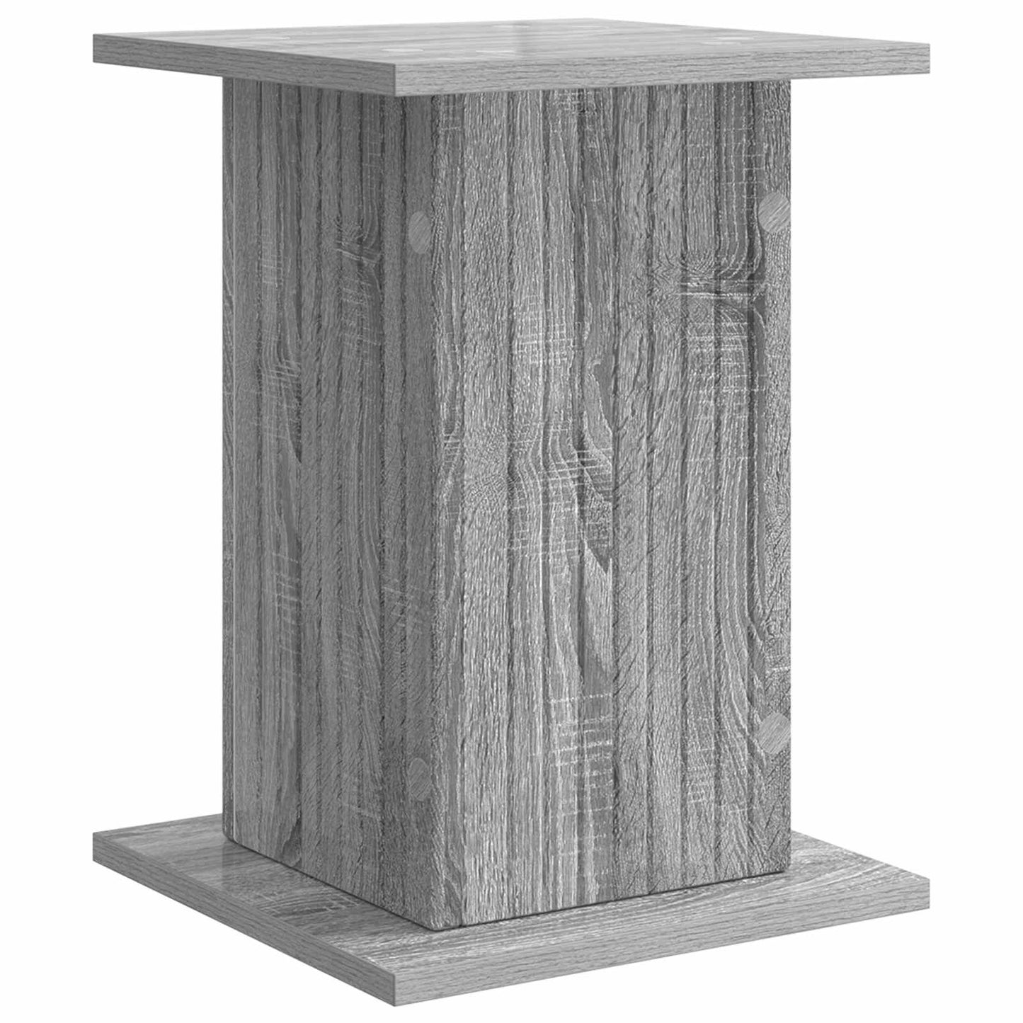 Augalų stovas 2 pcs Pilka sonoma ąžuolo 30,5 x 30 x 43 cm
