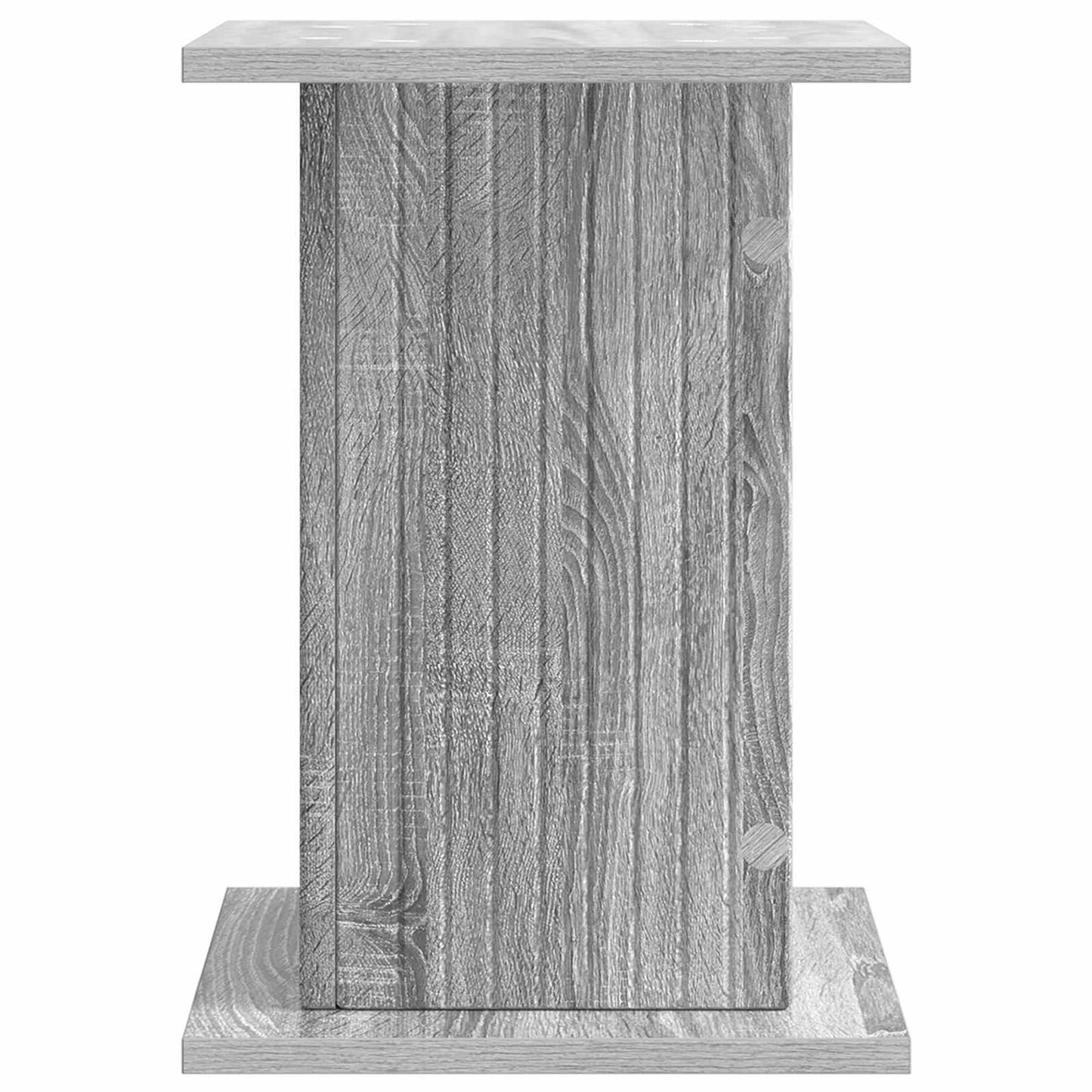 Augalų stovas 2 pcs Pilka sonoma ąžuolo 30,5 x 30 x 43 cm