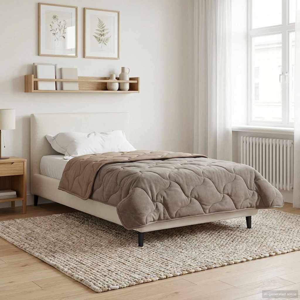 Pilna metų antklodė Tikštas Tortora 135 x 220 cm
