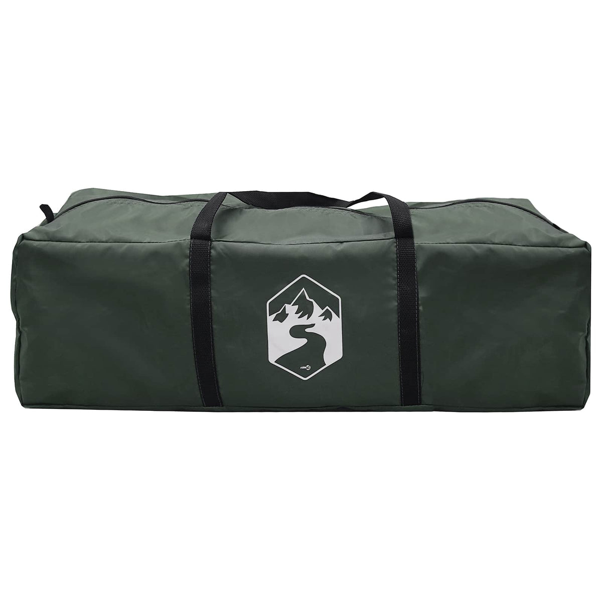 Transporto priemonės tentas Armijos žalia 518 x 580 x 215 cm