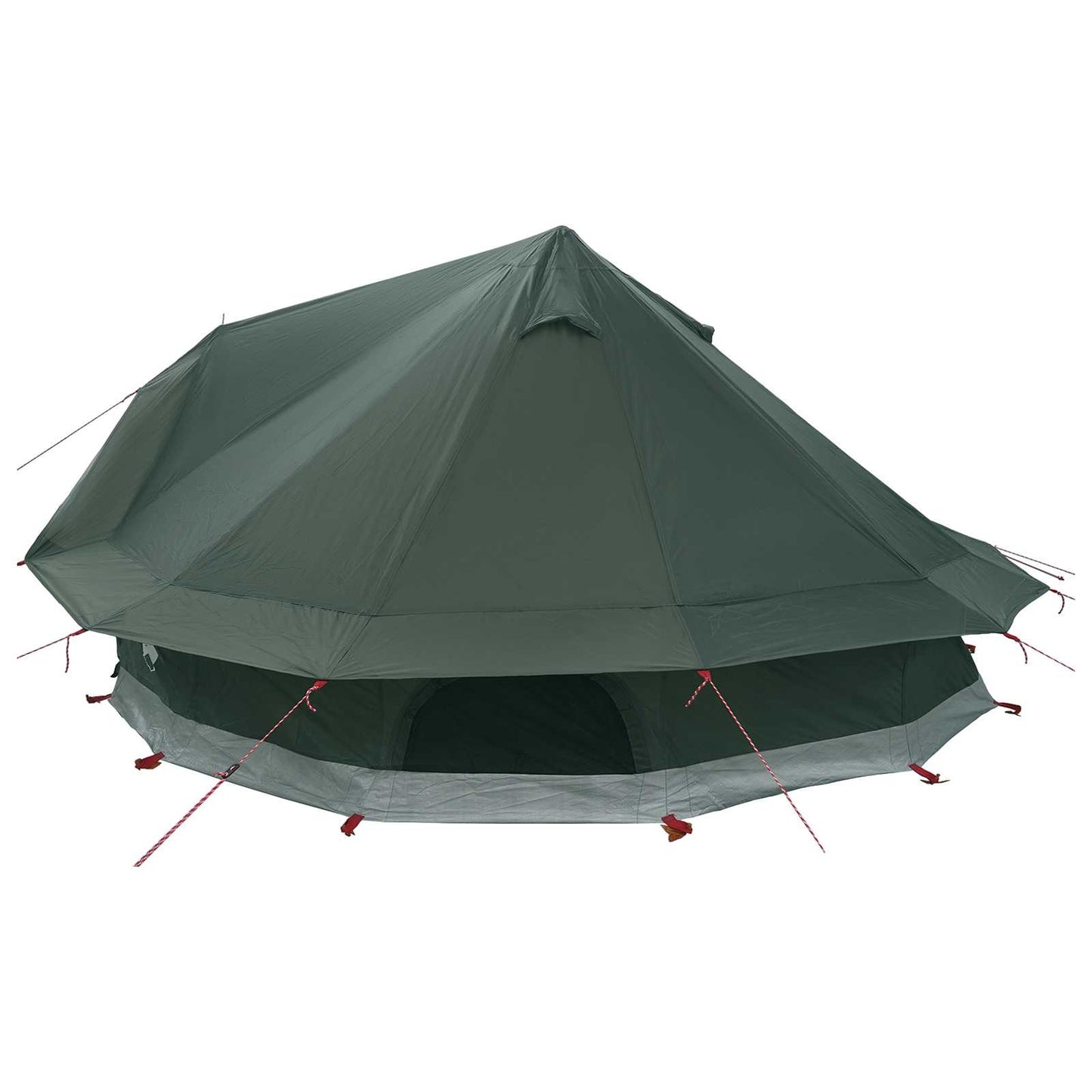 Tipi palapinė su stogu Armijos Žalia 700 x 700 x 395 cm