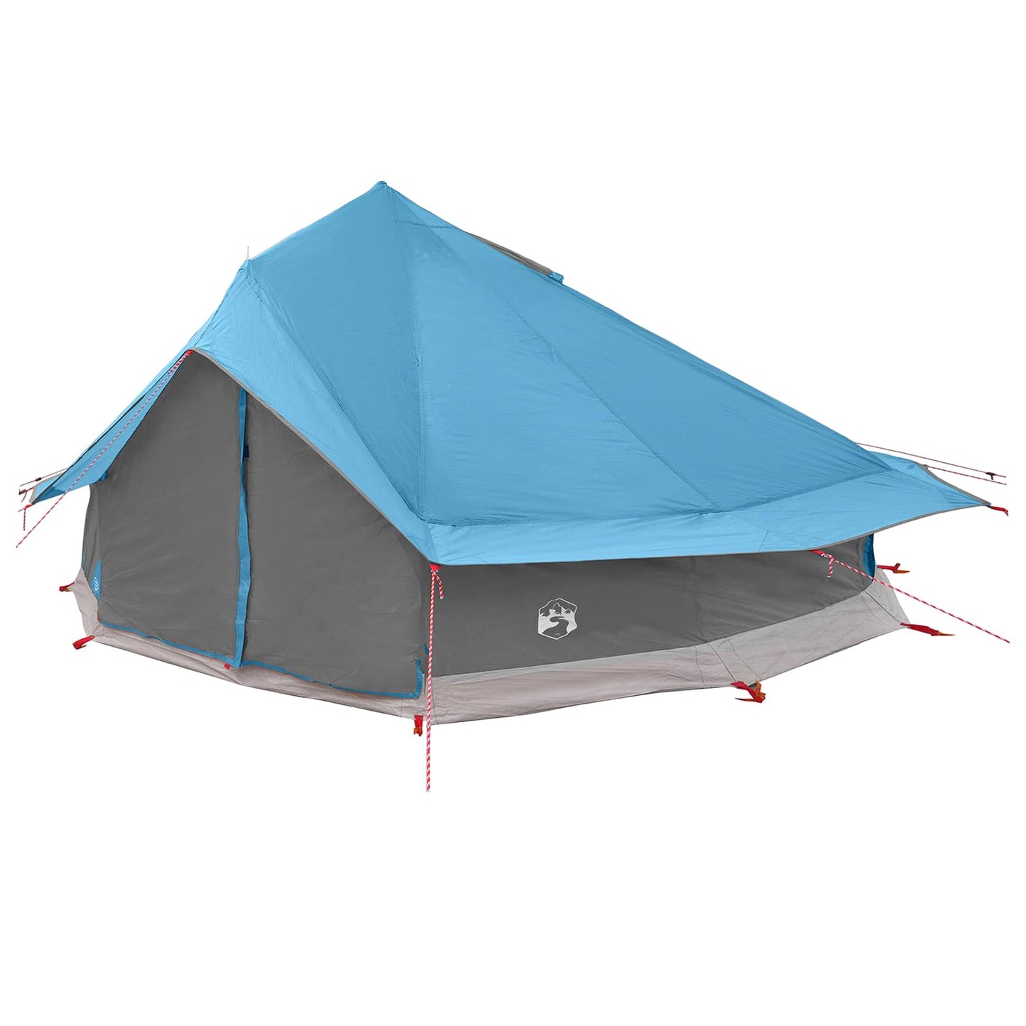 Tipi palapinė Mėlyna 800 x 800 x 430 cm Poliesteris ir plienas