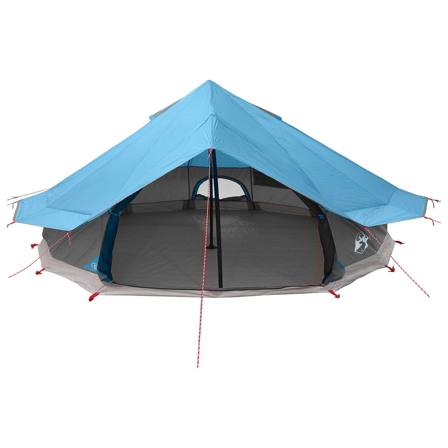 Tipi palapinė Mėlyna 800 x 800 x 430 cm Poliesteris ir plienas
