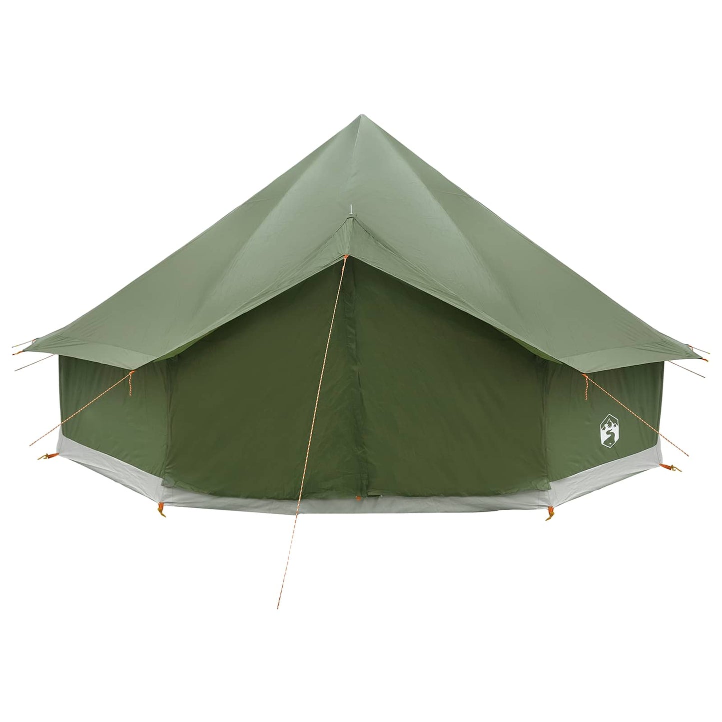 Tipi palapinė su stogu Alyvuogių žalia 500 x 500 x 300 cm