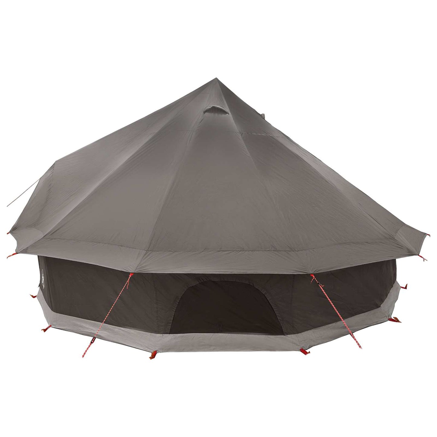 Tipi palapinė su stogu Ruda Pilka 500 x 500 x 300 cm