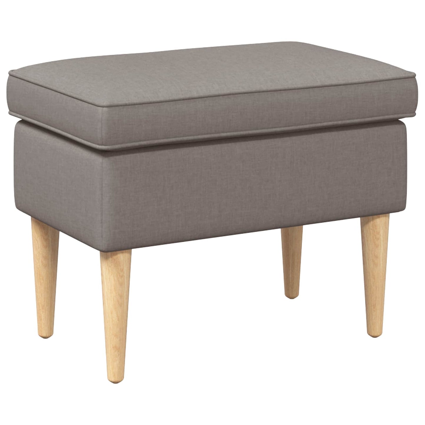 Pėdų staliukas Taupe 55 x 35 x 41 cm Poliesteris