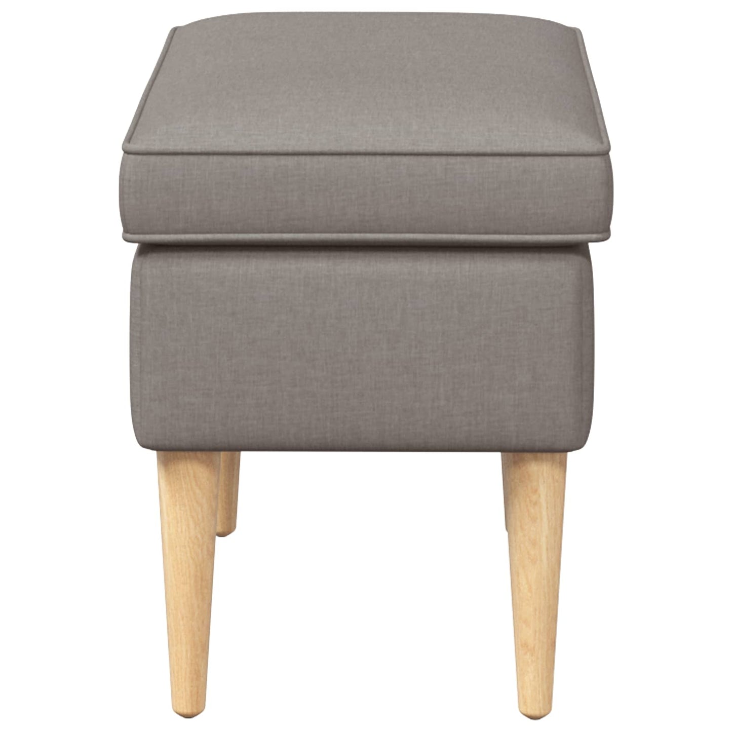 Pėdų staliukas Taupe 55 x 35 x 41 cm Poliesteris