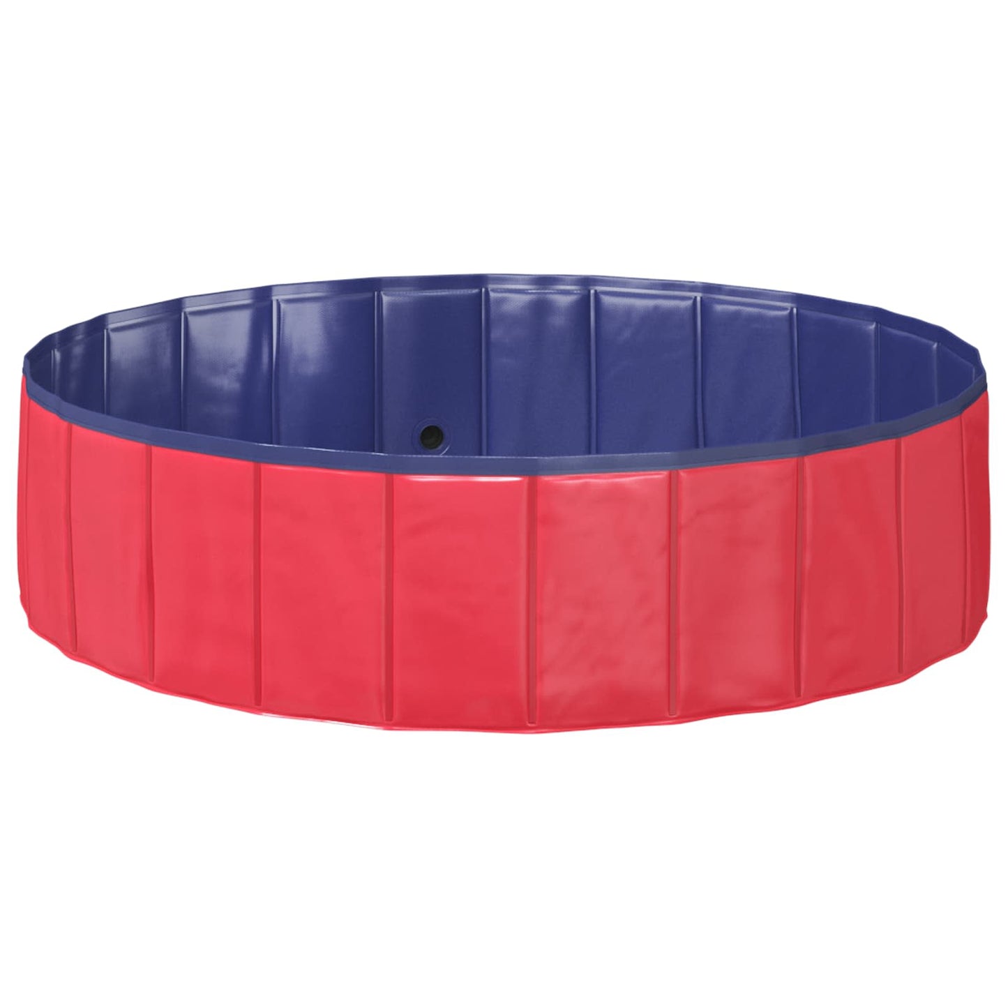 Sulankstoma šunų plaukimo baseinas Raudona ir mėlyna PVC