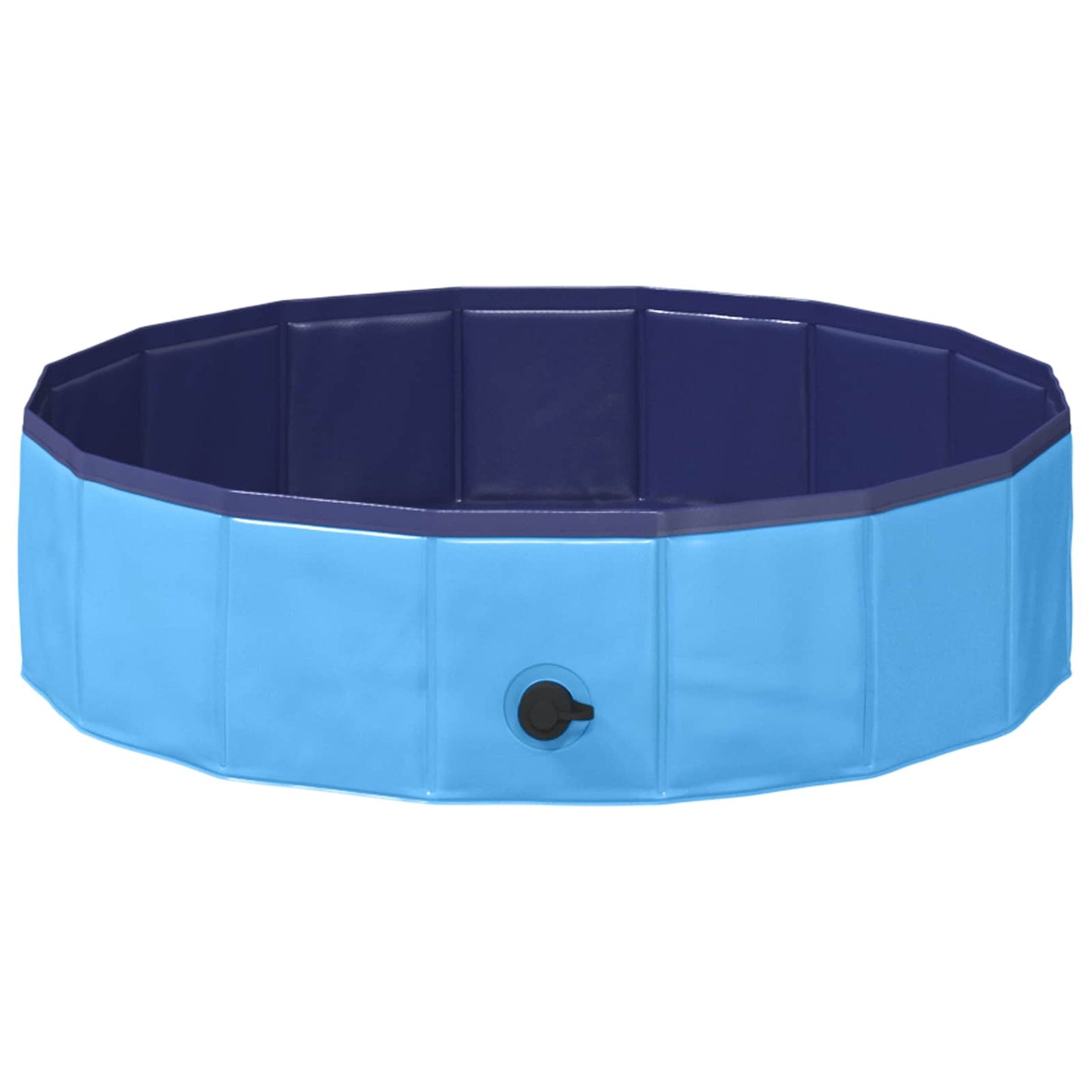 Sulankstoma šunų plaukimo baseinas Mėlyna 80 x 80 x 20 cm PVC