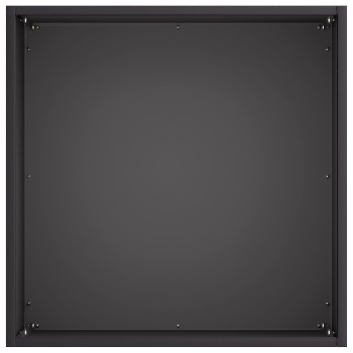 Sodo vazonas Juoda 25 x 25 x 25 cm Šaltai valcuotas plienas