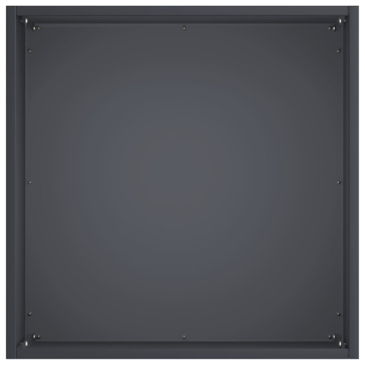 Sodo vazonas Antracito 25 x 25 x 25 cm Šaltai valcuotas plienas