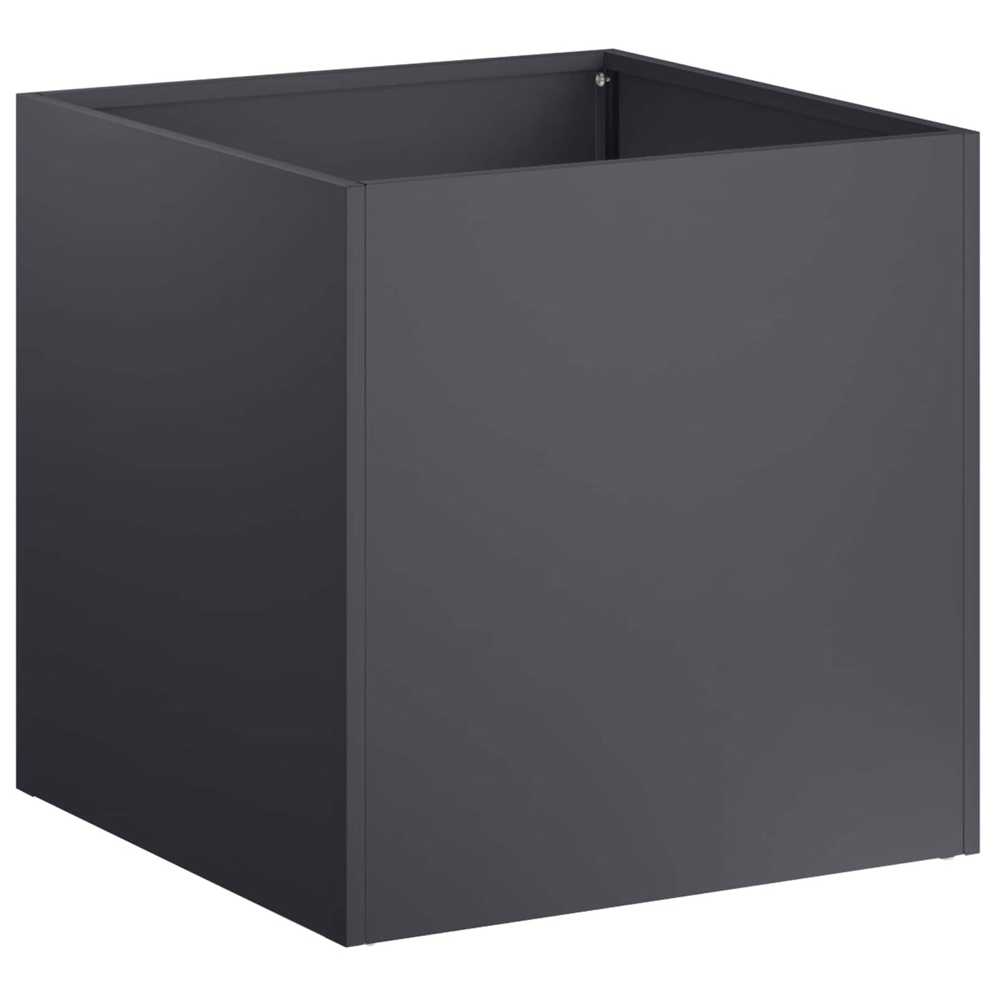 Sodo vazonas 2 vnt. Antracito 25 x 25 x 25 cm