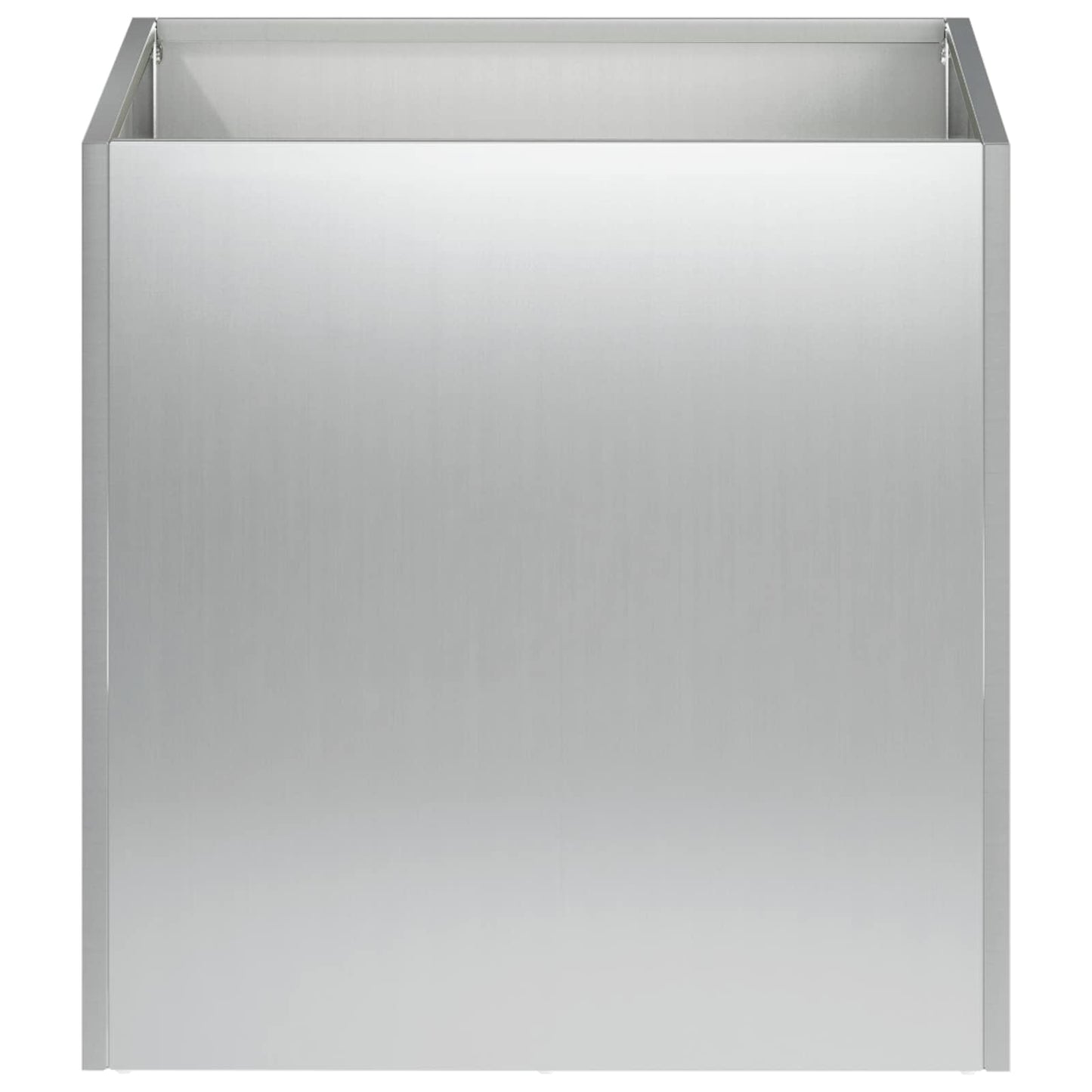 Sodo vazonas Sidabrinė 25 x 25 x 25 cm Galvanizuotas plienas