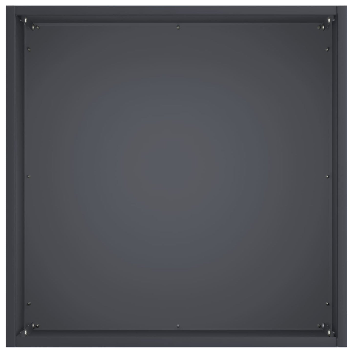 Sodo vazonas Antracito 45 x 45 x 45 cm Šaltai valcuotas plienas