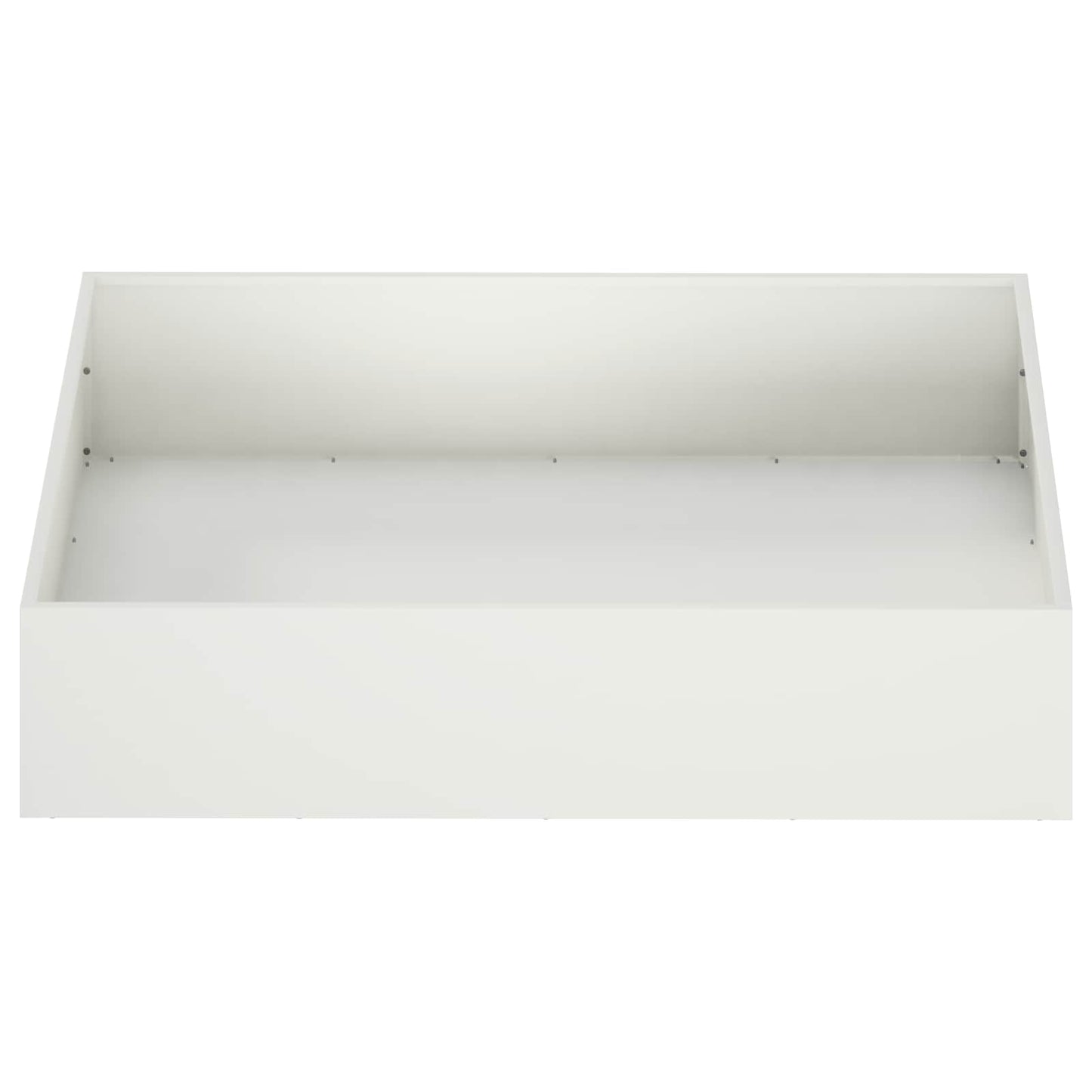 Sodo vazonas 2 vnt. Balta 100 x 100 x 20 cm