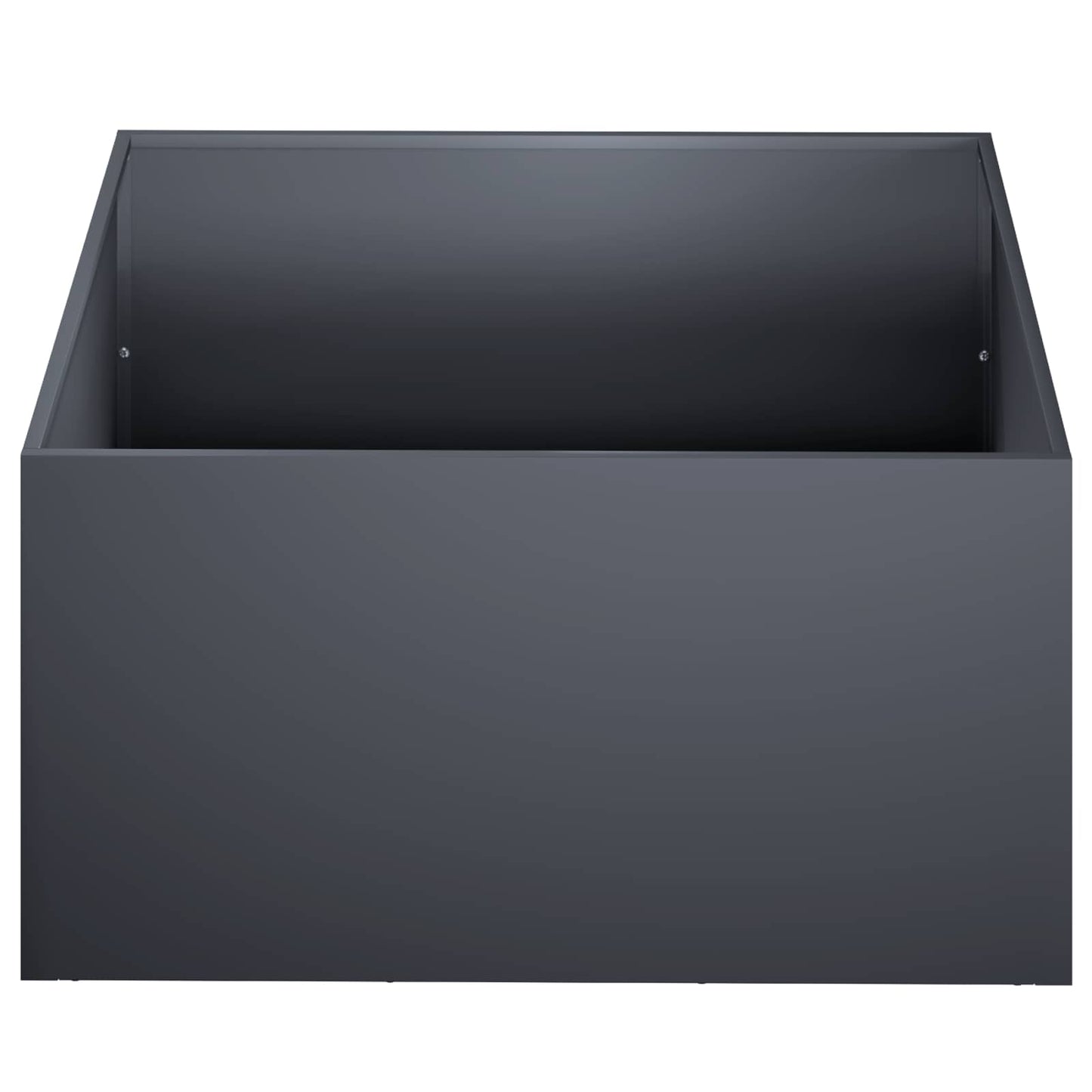 Sodo vazonas Antracito 60 x 60 x 30 cm Šaltai valcuotas plienas