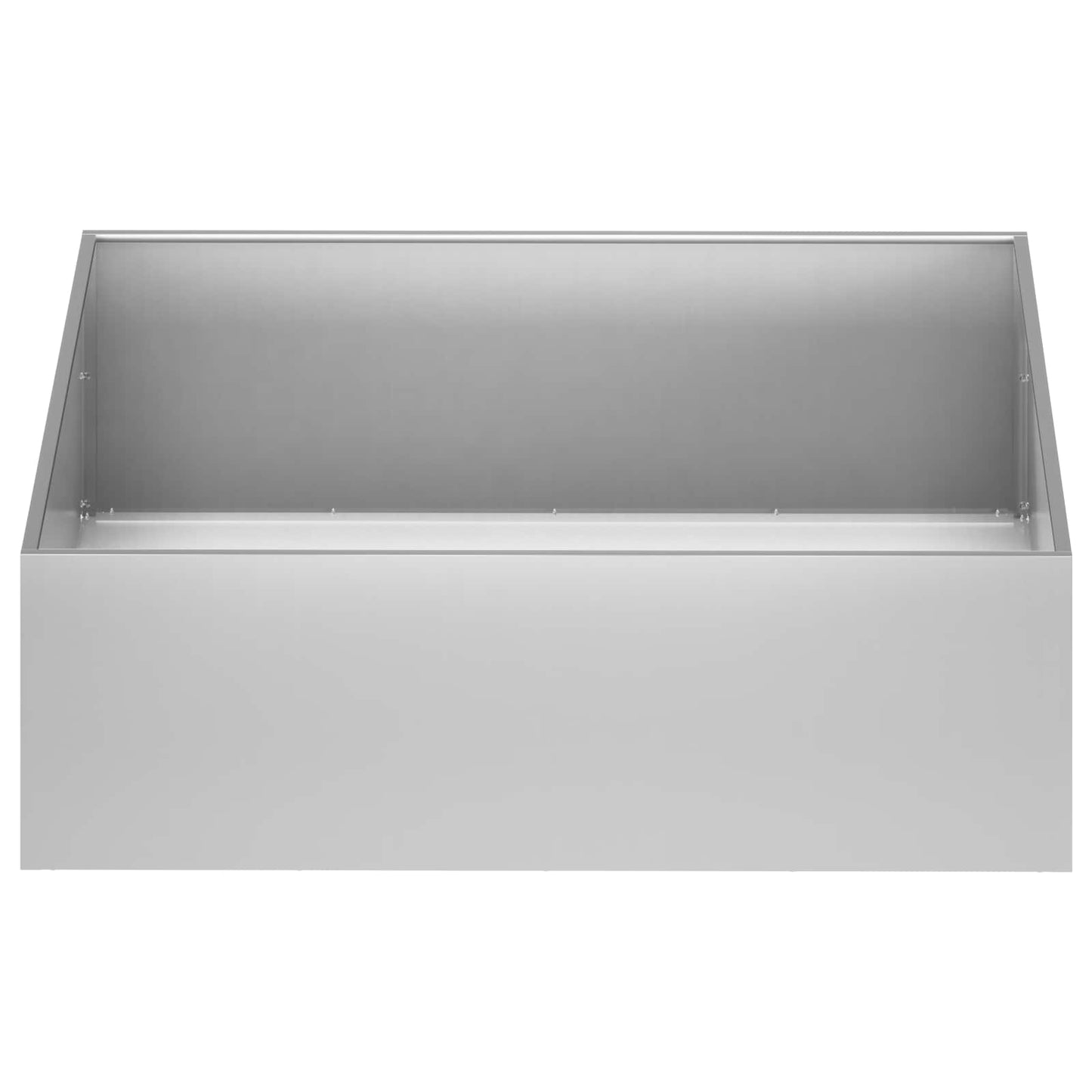 Sodo vazonas Sidabrinė 100 x 100 x 30 cm Galvanizuotas plienas