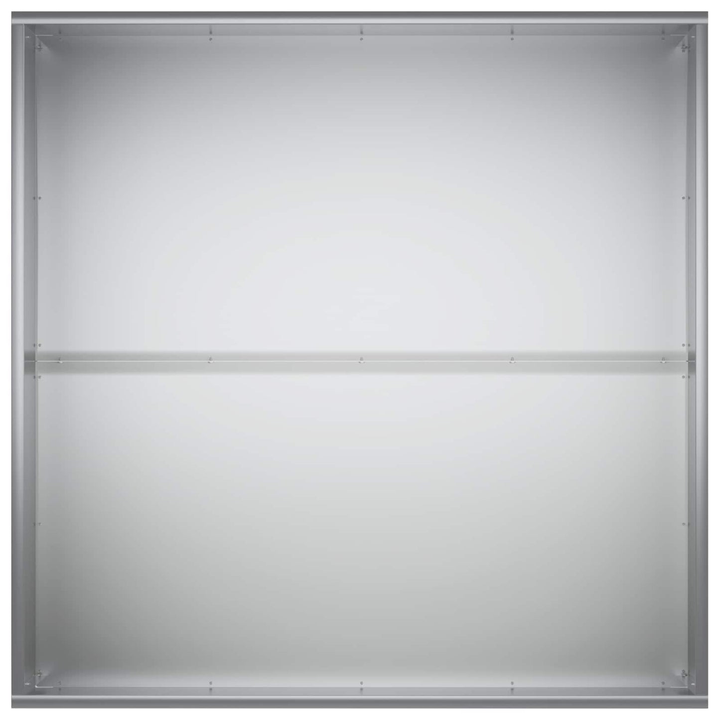 Sodo vazonas Sidabrinė 60 x 60 x 40 cm Galvanizuotas plienas